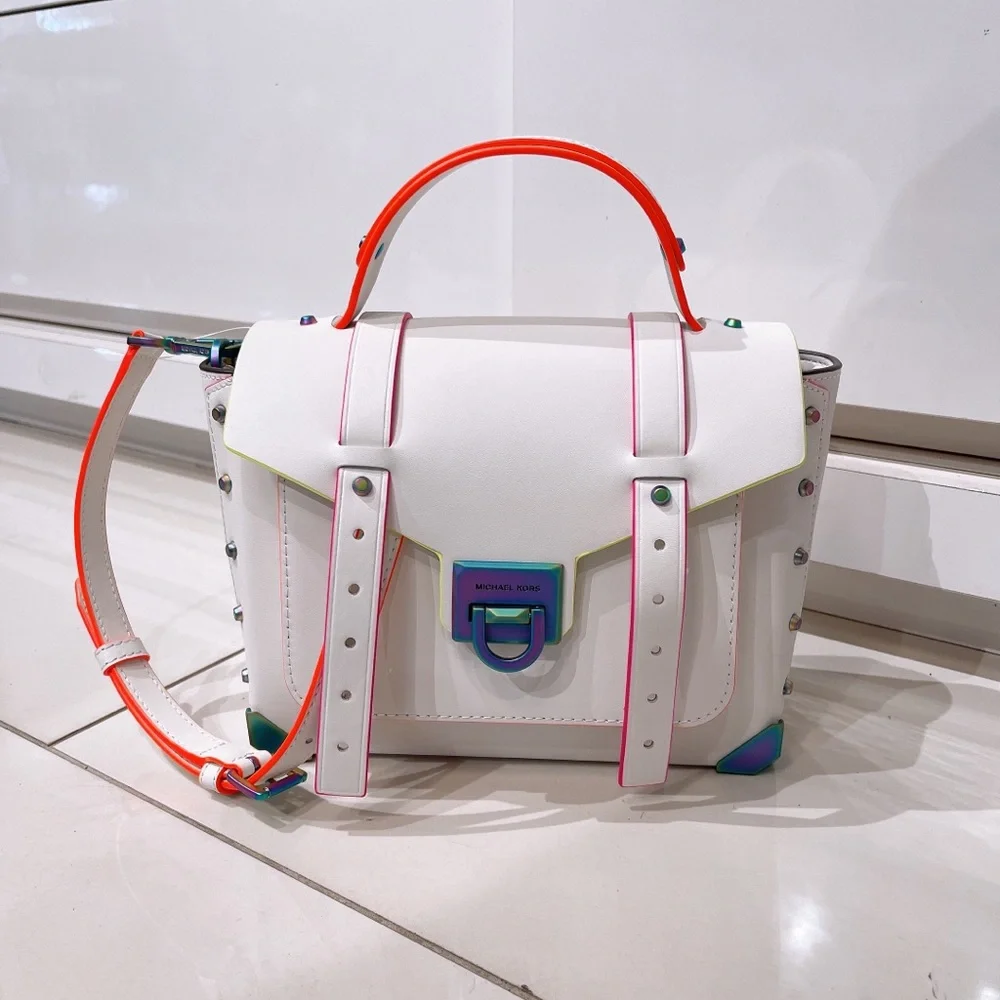 Michael Kors Manhattan Medium Satchel - Picture 8 of 8